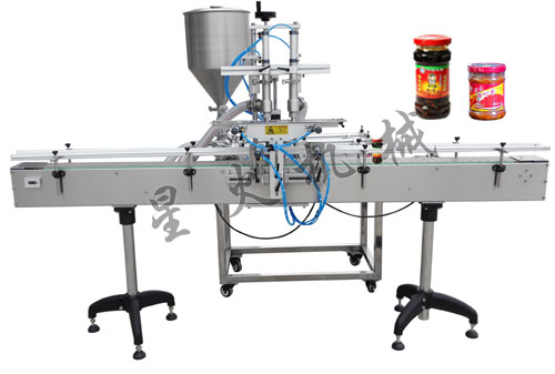 雙頭全自動醬料灌裝機(jī)