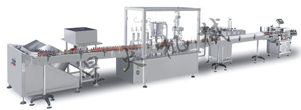 止咳糖漿灌裝生產(chǎn)線